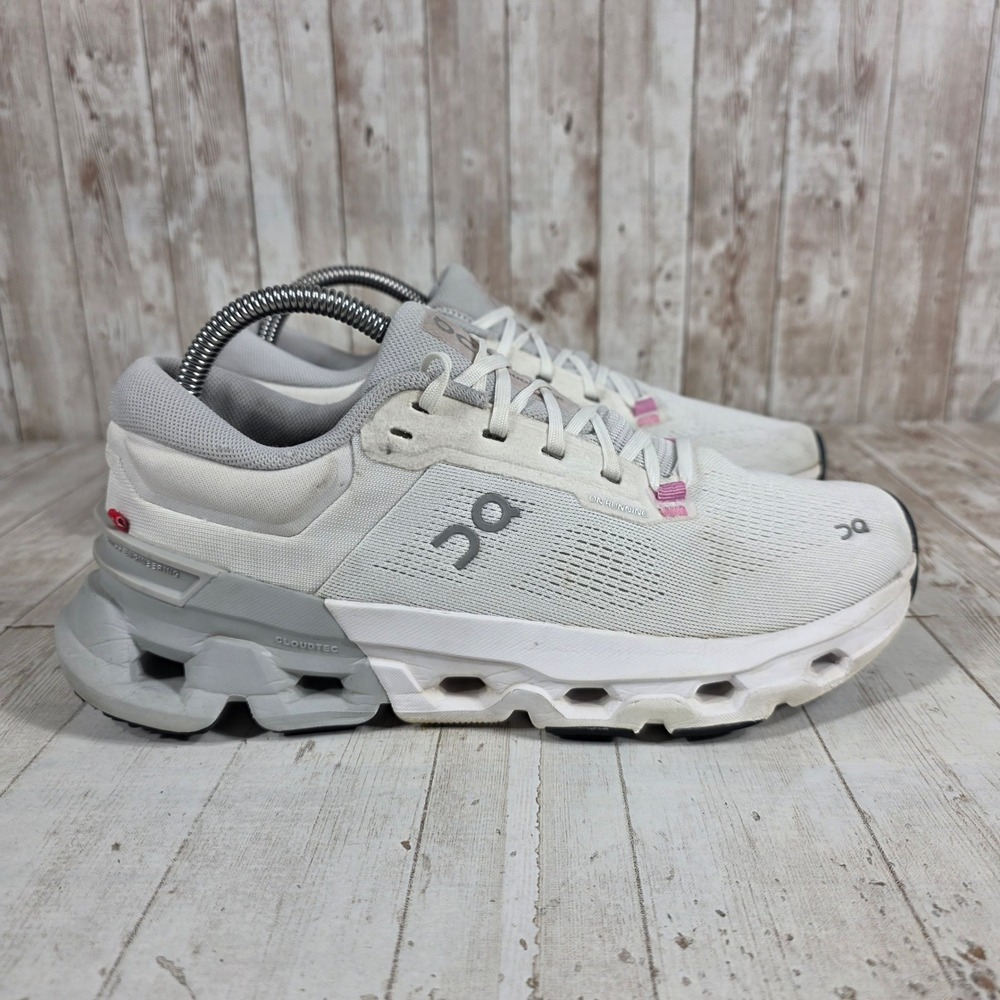 On Cloudflyer 4 Womens Running Shoes Glacier White 3WE30040813 Size 9